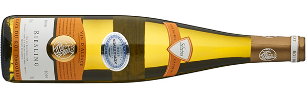 WineManual Cave du Roi Dagobert, Riesling 2017 (Alsace AOP)