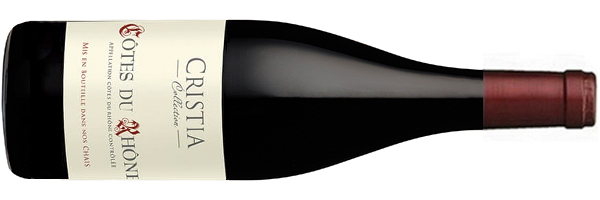 WineManual Domaine de Cristia, Collection Côtes du Rhône, Rouge 2017 (Côtes du Rhône AOP)