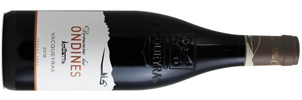 WineManual Domaine Les Ondines, Vacqueyras 2016 (Vacqueyras AOP)